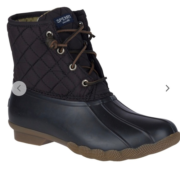 Sperry Shoes - SPERRY Women's Saltwater Quilted Duck Boot Size 8.5